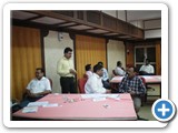 Coaching practice session in progress